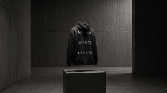 MAYXZ — NEVER WASTE TALENT Hoodie