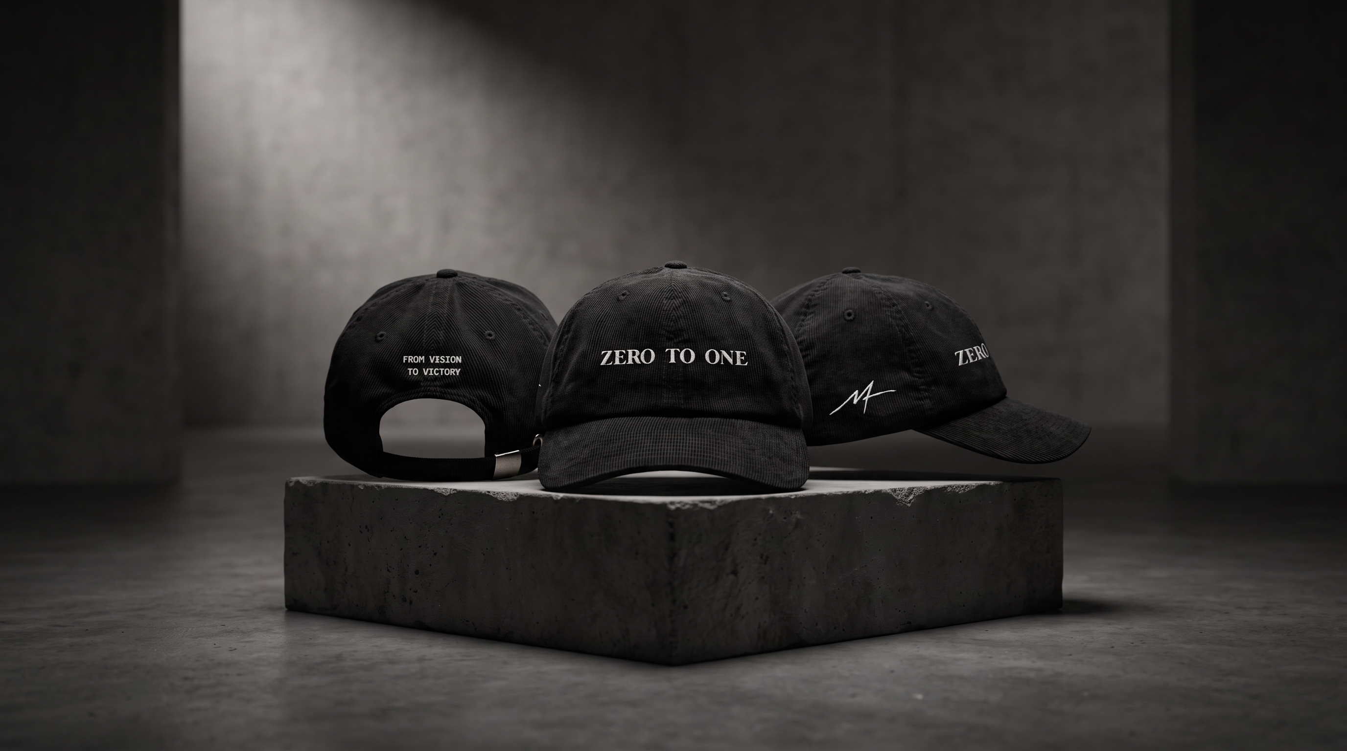 MAYXZ - ZERO TO ONE Corduroy Cap - MULTI COLOR