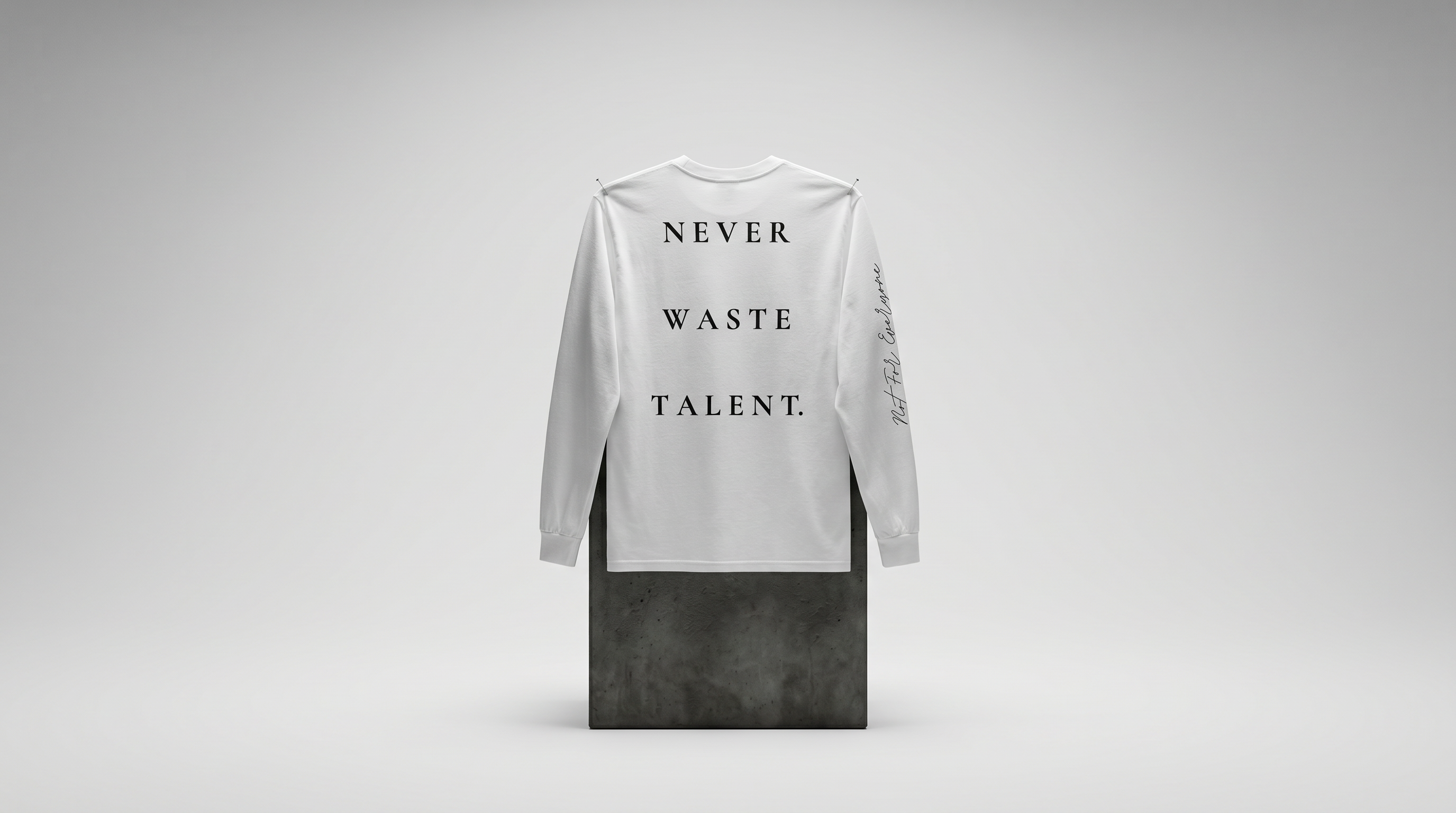 NEVER WASTE TALENT -MAYXZ Longsleeve