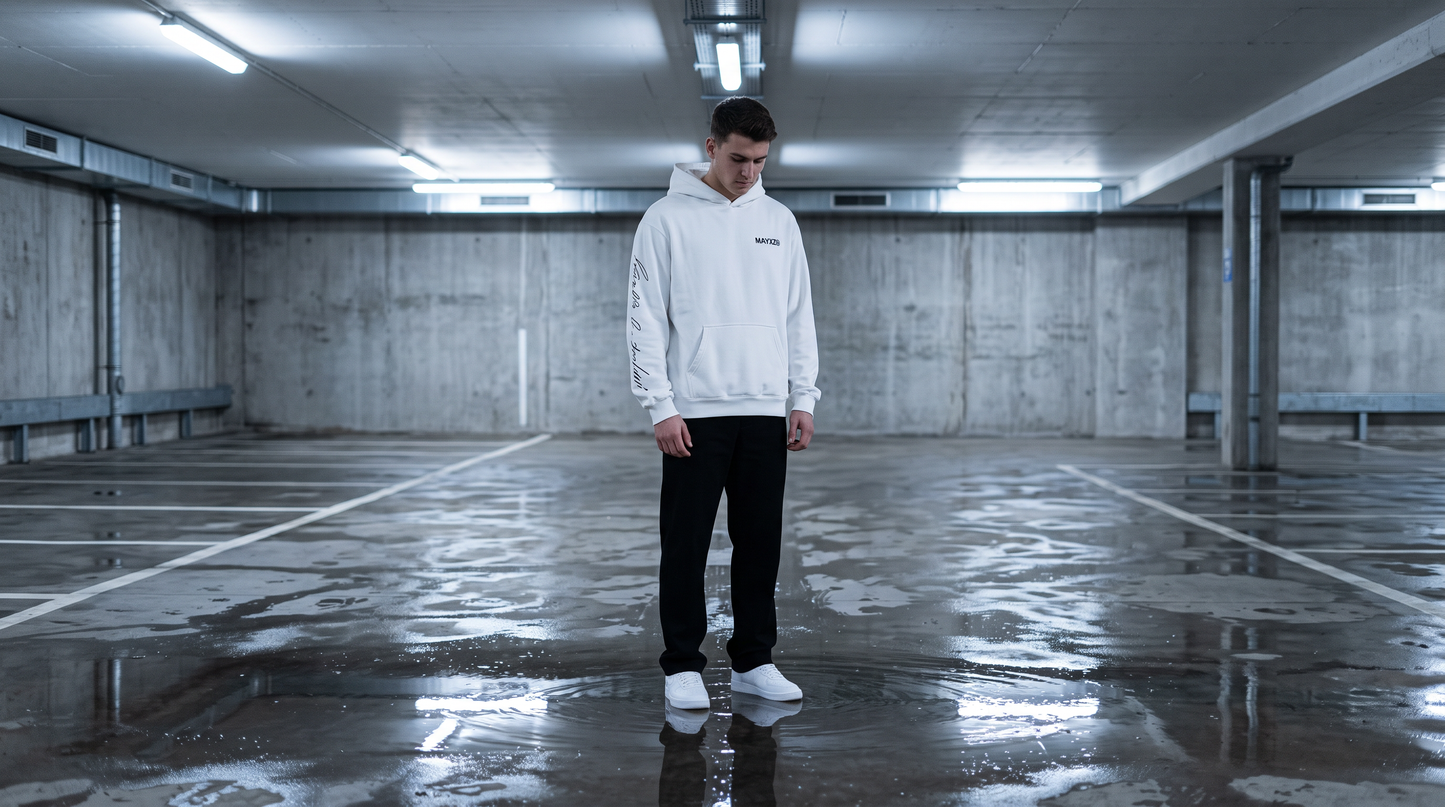 MAYXZ - NEVER WASTE TALENT Heavyweight Oversized Hoodie