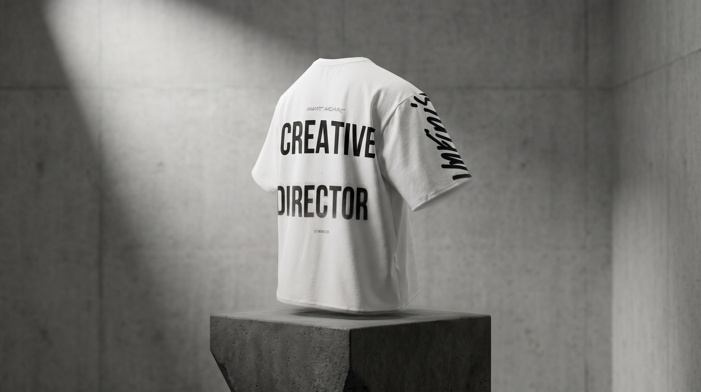 CREATIVE DIRECTOR - MAYXZ Heavyweight Oversized Tee